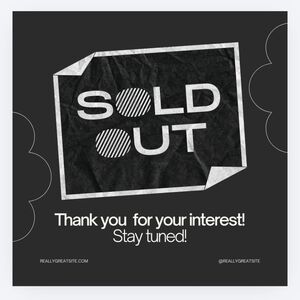 Sold Out - Do Not Buy